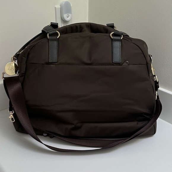 NWT Lo & Sons OMG OG2 Overnight Weekender Travel Bag Laptop Work Gym Chocolate - Picture 1 of 6